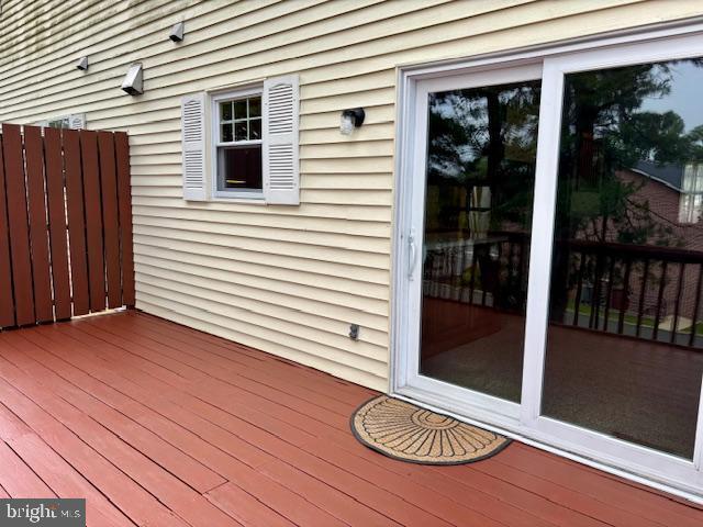 132 Popodickon Dr, Boyertown, PA 19512 - view of wooden deck