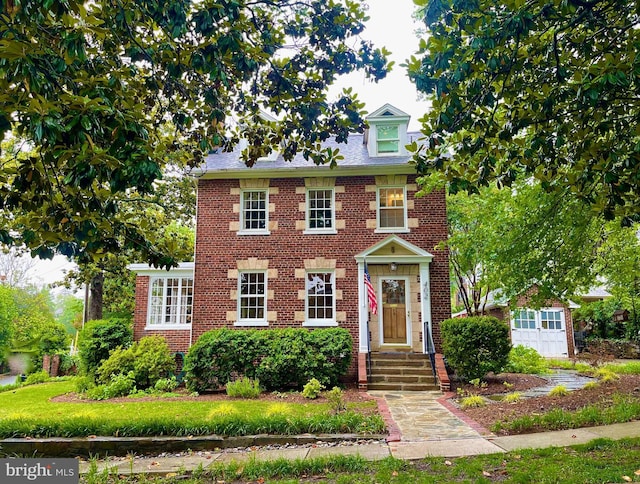 402 W Masonic View Ave, Alexandria, VA 22301 - view of front of house with brick siding