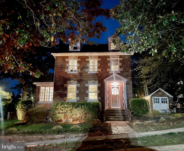 402 W Masonic View Ave, Alexandria, VA 22301 - georgian-style home with brick siding