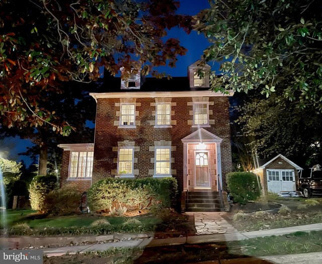 402 W Masonic View Ave, Alexandria, VA 22301 - georgian-style home with brick siding