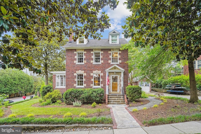 402 W Masonic View Ave, Alexandria, VA 22301 - view of front of home with brick siding
