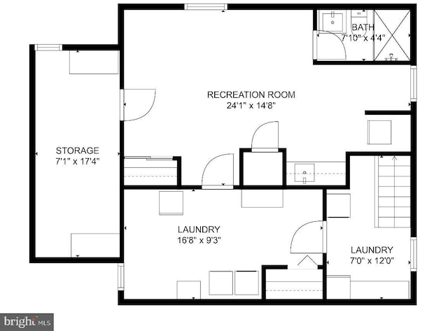 402 W Masonic View Ave, Alexandria, VA 22301 - home floor plan
