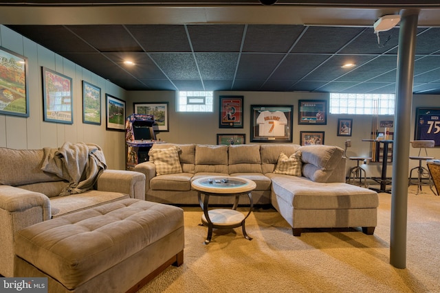 1606 Jeffers Rd, Baltimore, MD 21204 - living room with carpet floors