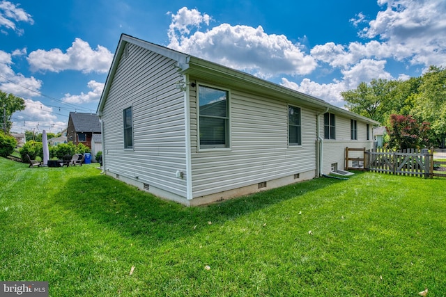 1606 Jeffers Rd, Baltimore, MD 21204 - back of house featuring crawl space