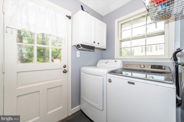 4117 Charley Forest St, Olney, MD 20832 - laundry area with cabinet space and separate washer and dryer