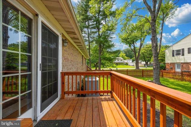 4117 Charley Forest St, Olney, MD 20832 - deck with central AC unit