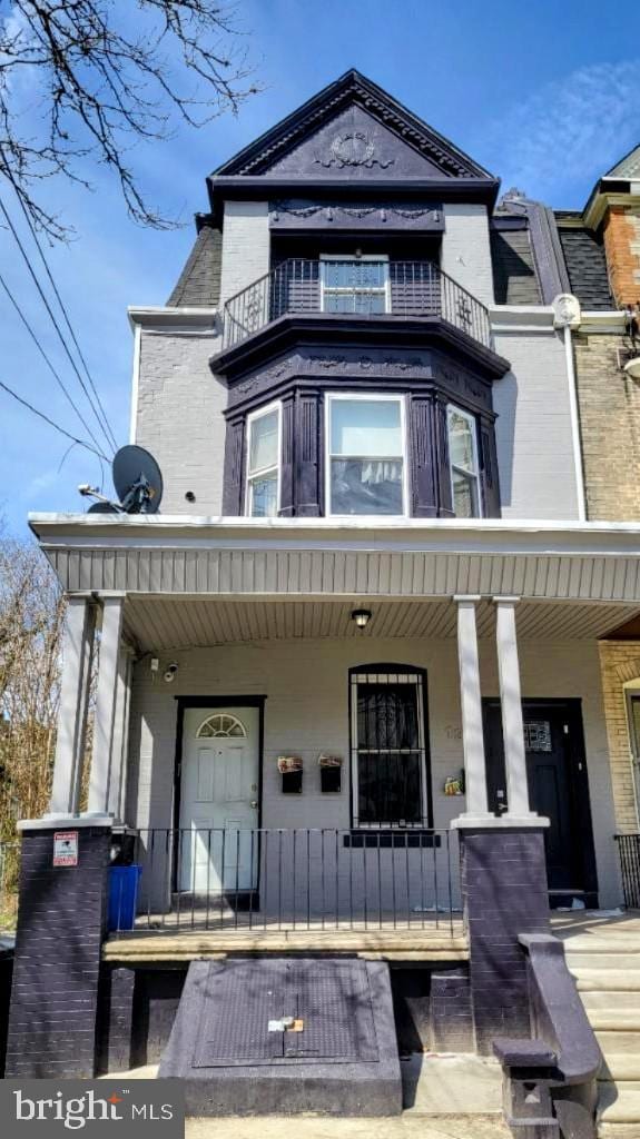 132 N 50th St, Philadelphia, PA 19139 - view of front of property with covered porch