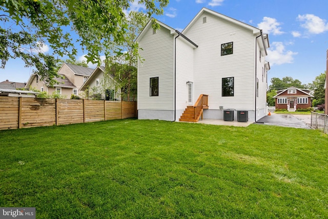 925 Merrick Ave, Haddon Twp, NJ 8108 - rear view of house featuring cooling unit and a patio