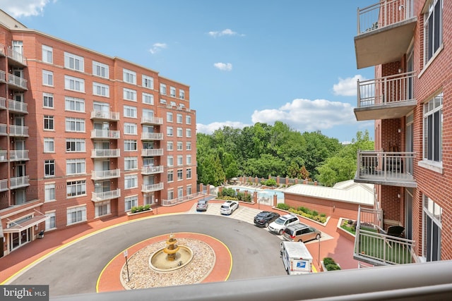 4480 Market Commons Dr Unit 416, Fairfax, VA 22033 - view of apartment building / complex with uncovered parking