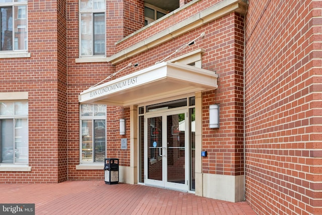 4480 Market Commons Dr Unit 416, Fairfax, VA 22033 - property entrance with brick siding