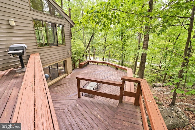 1163 Stuart Rd, Princeton, NJ 08540 - view of wooden terrace