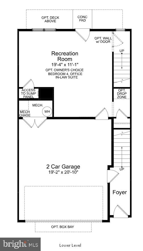7404 Rocky Creek Ter, Annandale, VA 22003 - floor plan / room layout