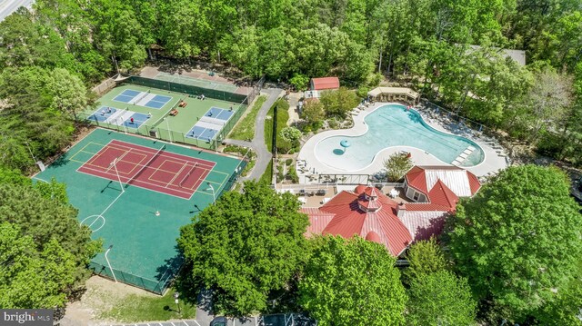 1104 Back Creek Loop Unit 1104, Solomons, MD 20688 - drone / aerial view of a pool