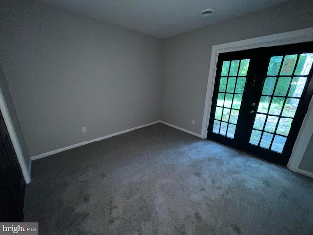 29075 Autumnwood Dr, Mechanicsville, MD 20659 - carpeted empty room with baseboards and french doors