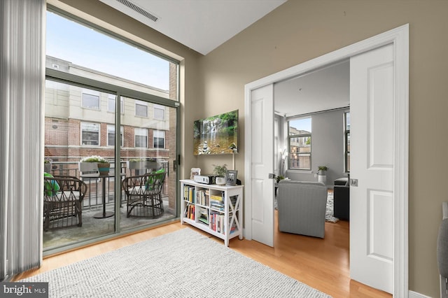2425 L St NW Unit 623, Washington, DC 20037 - living area featuring wood finished floors
