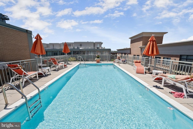 2425 L St NW Unit 623, Washington, DC 20037 - community pool featuring a patio
