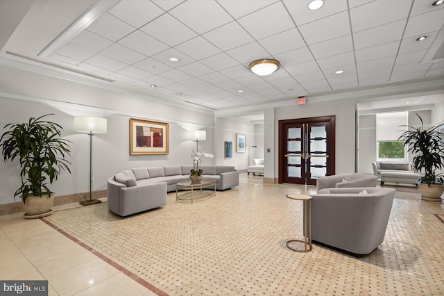 2425 L St NW Unit 623, Washington, DC 20037 - lobby featuring ornamental molding
