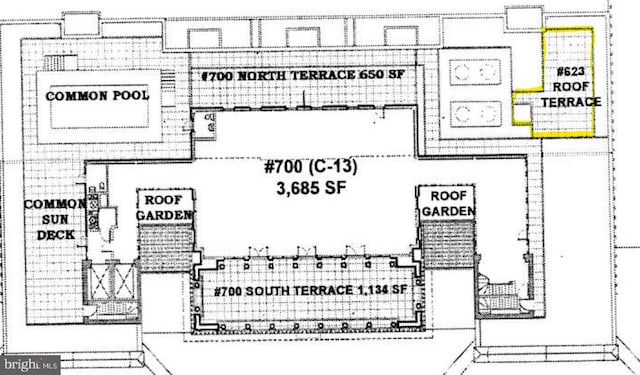 2425 L St NW Unit 623, Washington, DC 20037 - room layout