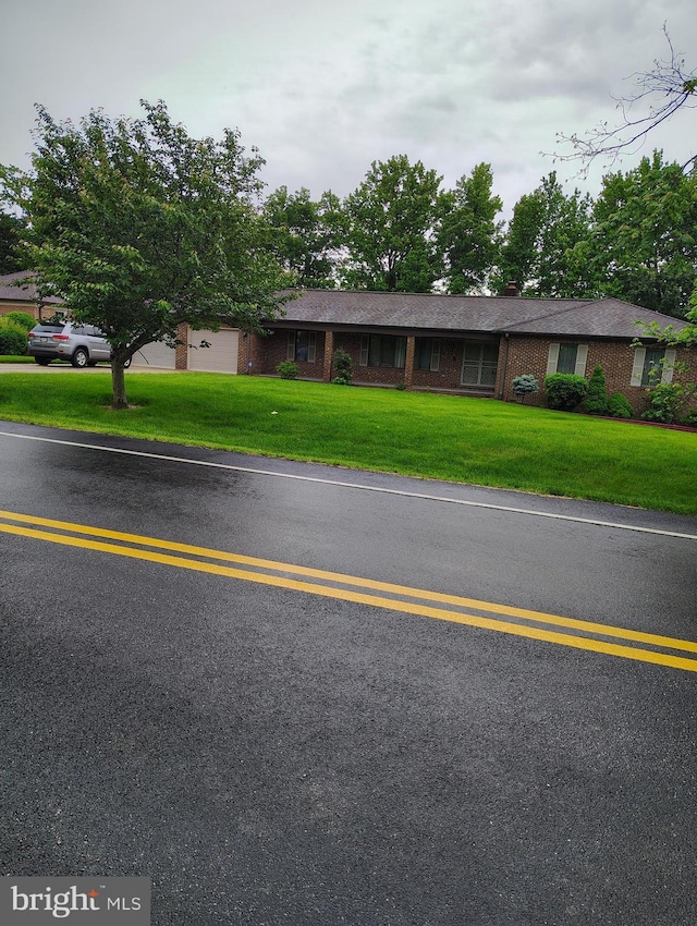 1412 Albert Dr, Bowie, MD 20721 - view of front of house with a front yard and brick siding