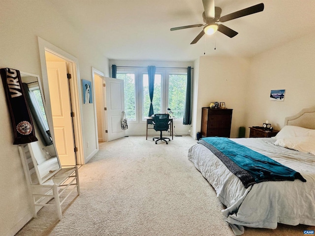2112 Kober Way, Charlottesville, VA 22901 - carpeted bedroom with baseboards and ceiling fan