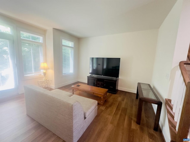 2112 Kober Way, Charlottesville, VA 22901 - living area with wood finished floors and baseboards