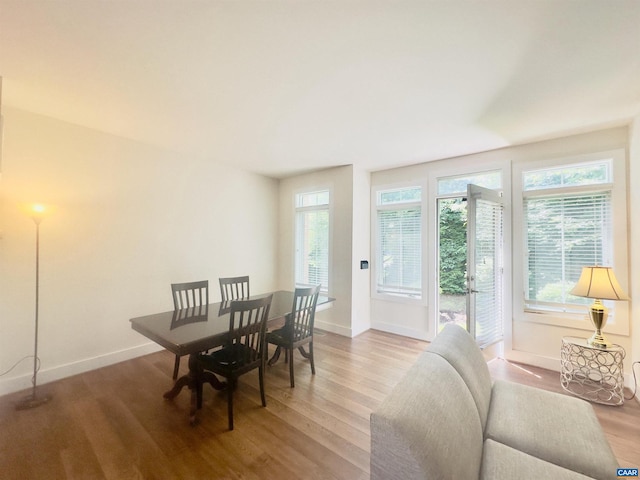 2112 Kober Way, Charlottesville, VA 22901 - dining room featuring light wood-style flooring and baseboards