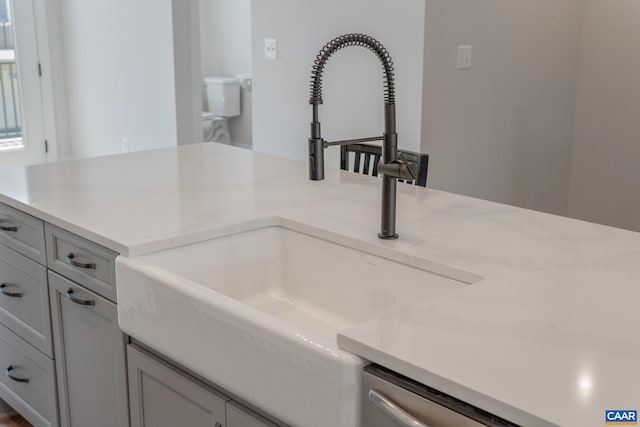 80A Park Ridge Dr, Crozet, VA 22932 - detailed view of a sink and stainless steel dishwasher