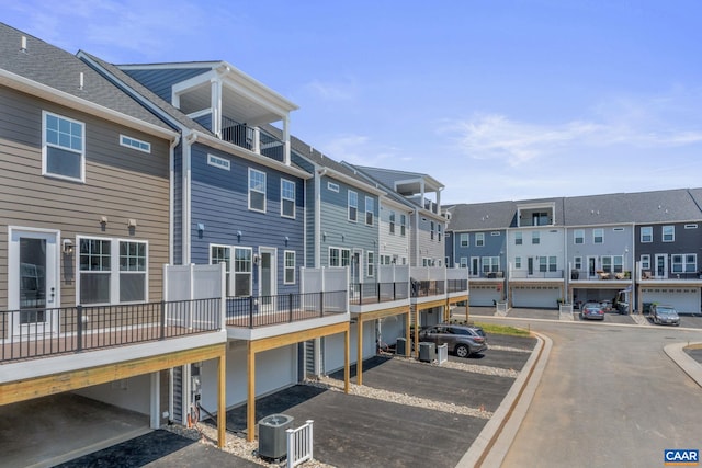 80A Park Ridge Dr, Crozet, VA 22932 - back of house featuring a residential view and central AC