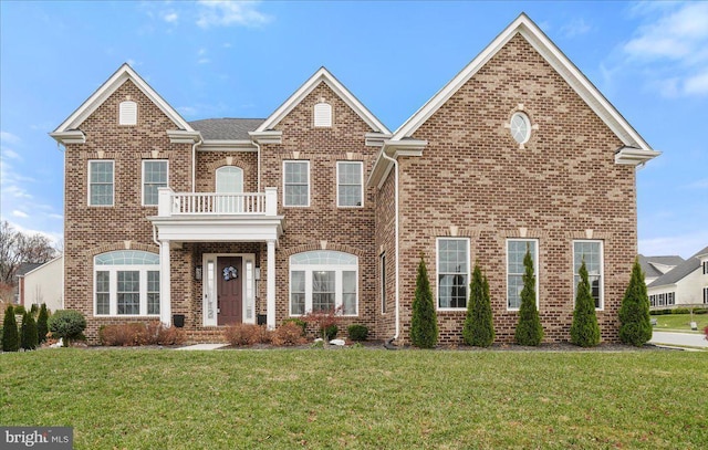 10900 Horan Ct, Ijamsville, MD 21754 - colonial house featuring brick siding and a front yard