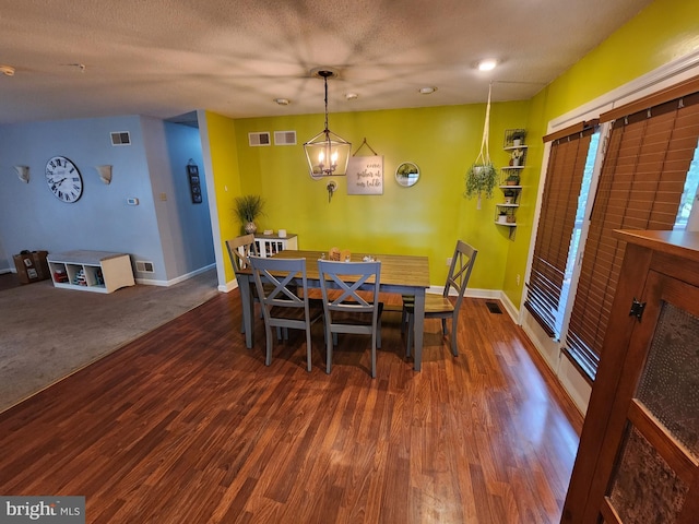 87 Summers St, Inwood, WV 25428 - dining room featuring wood finished floors, baseboards, a textured ceiling, and recessed lighting