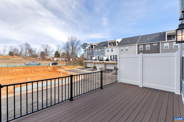 750 Park Ridge Dr, Crozet, VA 22932 - wooden deck featuring a residential view