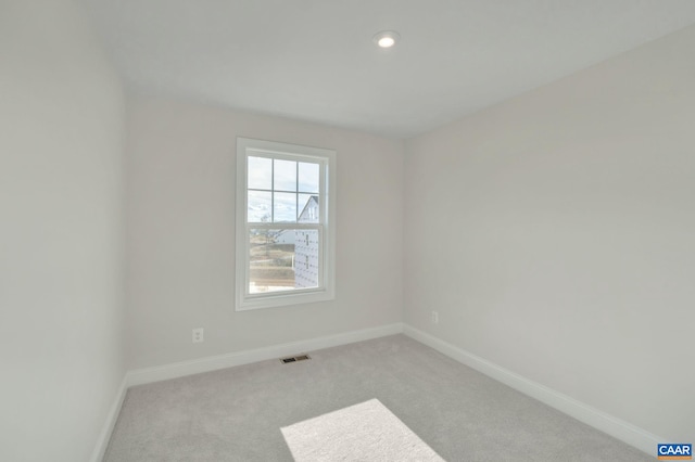 750 Park Ridge Dr, Crozet, VA 22932 - spare room featuring carpet, baseboards, and recessed lighting