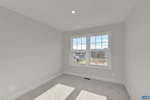 750 Park Ridge Dr, Crozet, VA 22932 - spare room with baseboards and light colored carpet