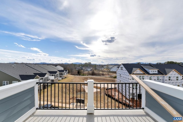 750 Park Ridge Dr, Crozet, VA 22932 - deck with a residential view