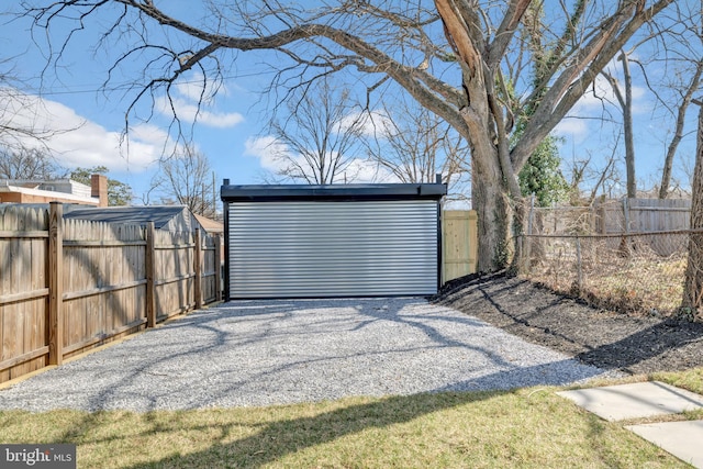 1121 48th Pl NE, Washington, DC 20019 - view of garage