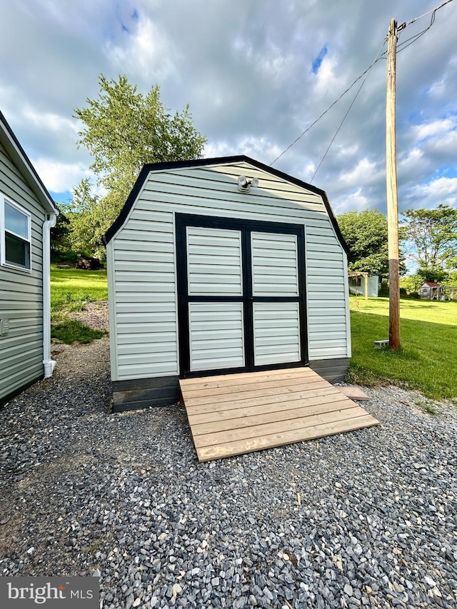 135 Crawford Quarry Rd, Falling Waters, WV 25419 - view of shed
