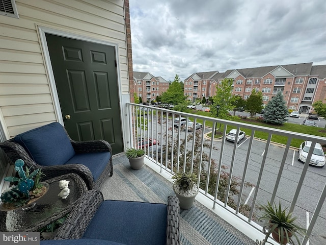 4503-J Dunton Ter, Perry Hall, MD 21128 - balcony featuring a residential view