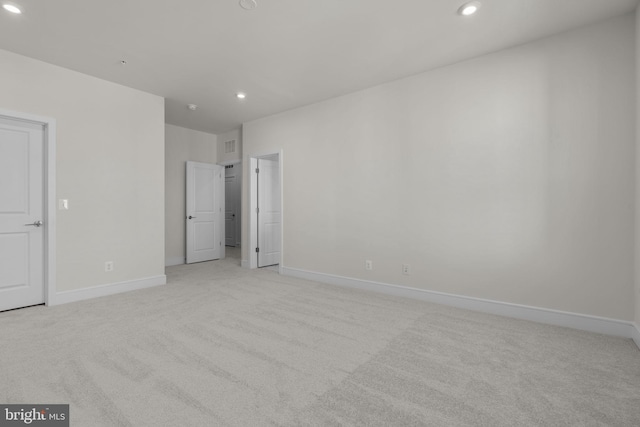 43294 Farringdon Sq, Broadlands, VA 20148 - unfurnished bedroom featuring light colored carpet, recessed lighting, and baseboards