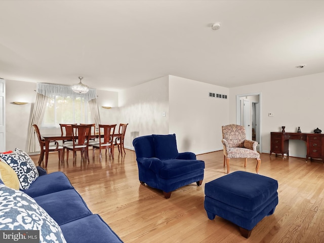 3807 24th Ave, Temple Hills, MD 20748 - living room with light wood-style floors