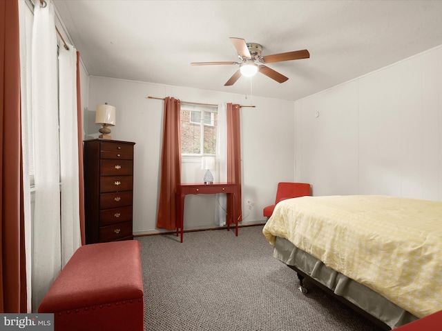 3807 24th Ave, Temple Hills, MD 20748 - bedroom featuring carpet floors and a ceiling fan