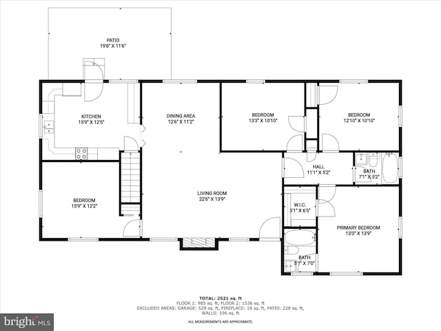 3807 24th Ave, Temple Hills, MD 20748 - floor plan / room layout