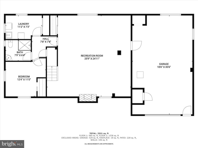 3807 24th Ave, Temple Hills, MD 20748 - floor plan / room layout