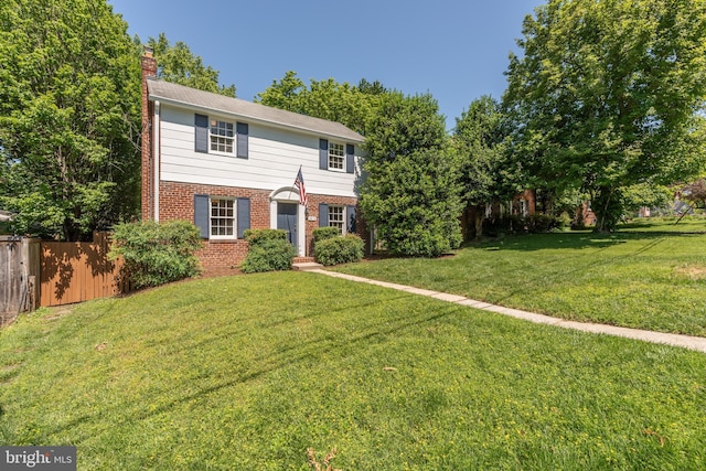 5312 Baltimore Ave, Chevy Chase, MD 20815 - view of front of home featuring brick siding and a chimney