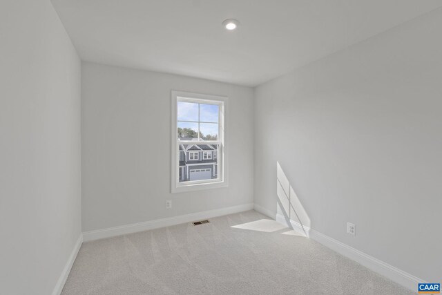 770 Park Ridge Dr, Crozet, VA 22932 - unfurnished room featuring carpet floors, baseboards, and recessed lighting