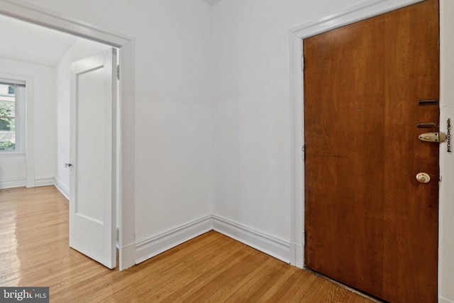 1514 17th St NW Unit 114, Washington, DC 20036 - foyer featuring light wood-style floors