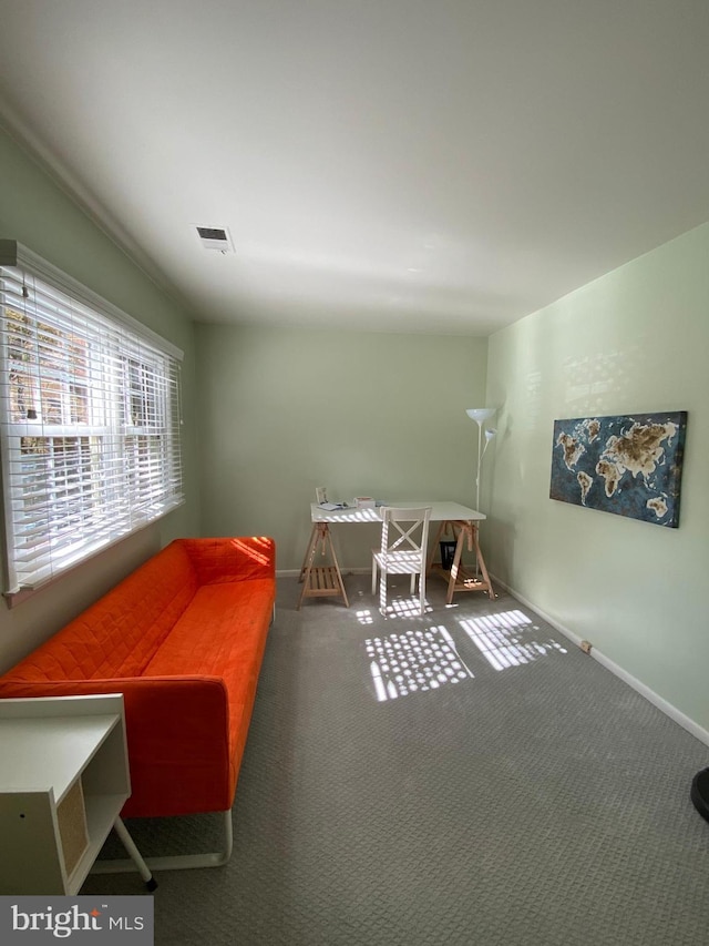 2893 Sutton Oaks Ln, Vienna, VA 22181 - recreation room featuring carpet flooring and baseboards