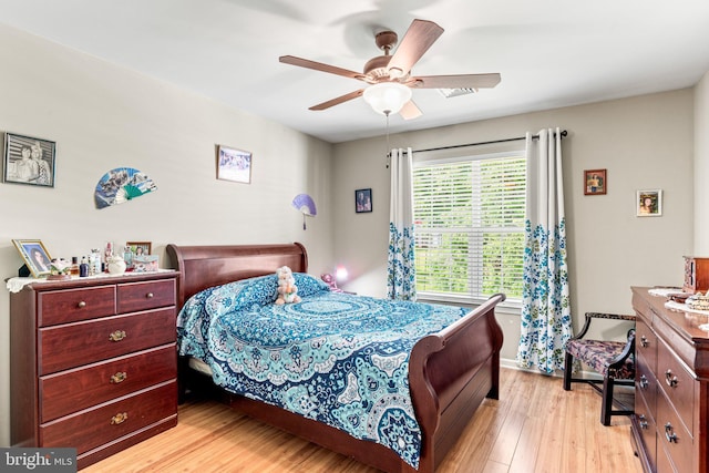 4 Hagarman Dr Unit 4, York, PA 17408 - bedroom with light wood-type flooring, baseboards, and ceiling fan