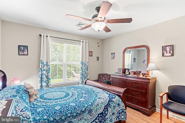 4 Hagarman Dr Unit 4, York, PA 17408 - bedroom with light wood-type flooring and ceiling fan
