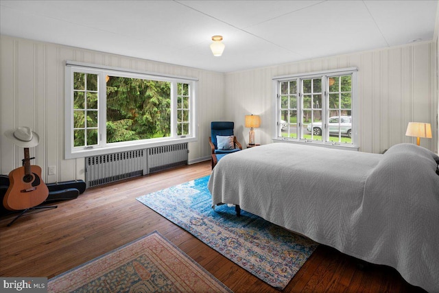 14 Willow Rd, Lawrenceville, NJ 08648 - bedroom with radiator heating unit and wood finished floors