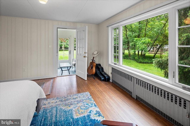 14 Willow Rd, Lawrenceville, NJ 08648 - sitting room with radiator, plenty of natural light, and wood-type flooring